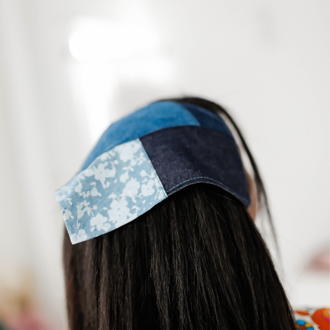 The Floral Patchy Girl Bandana