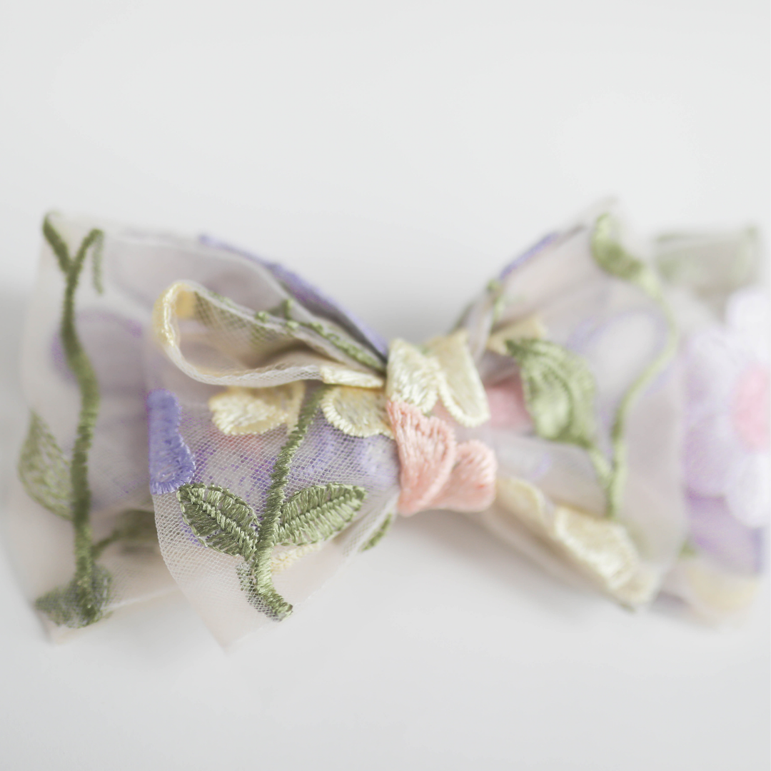 Luxe Blossom Bow Mini