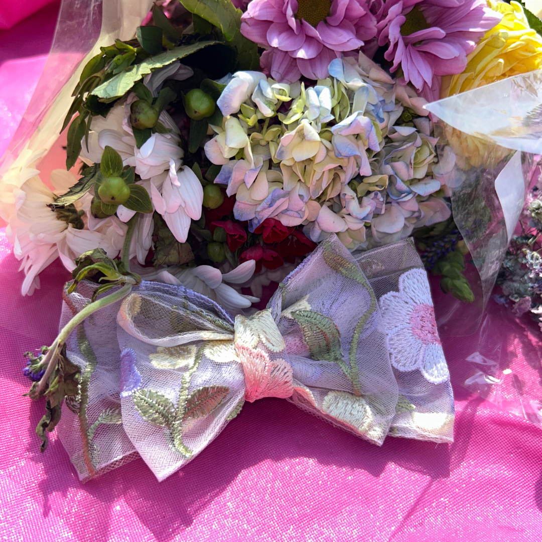 Luxe Blossom Bow Mini