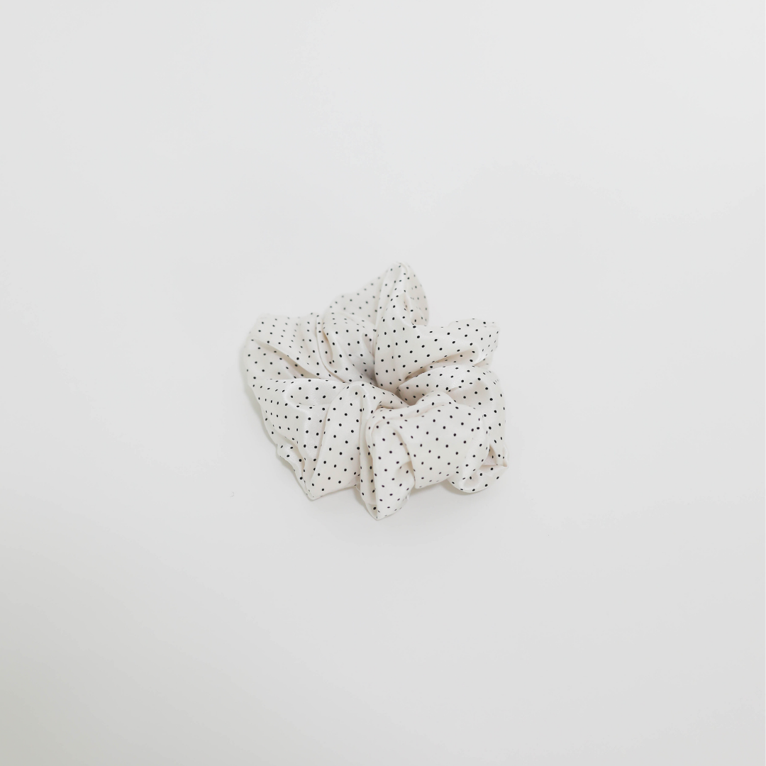 The Dot Crown Luxe Scrunchie