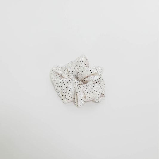 The Dot Crown Luxe Scrunchie